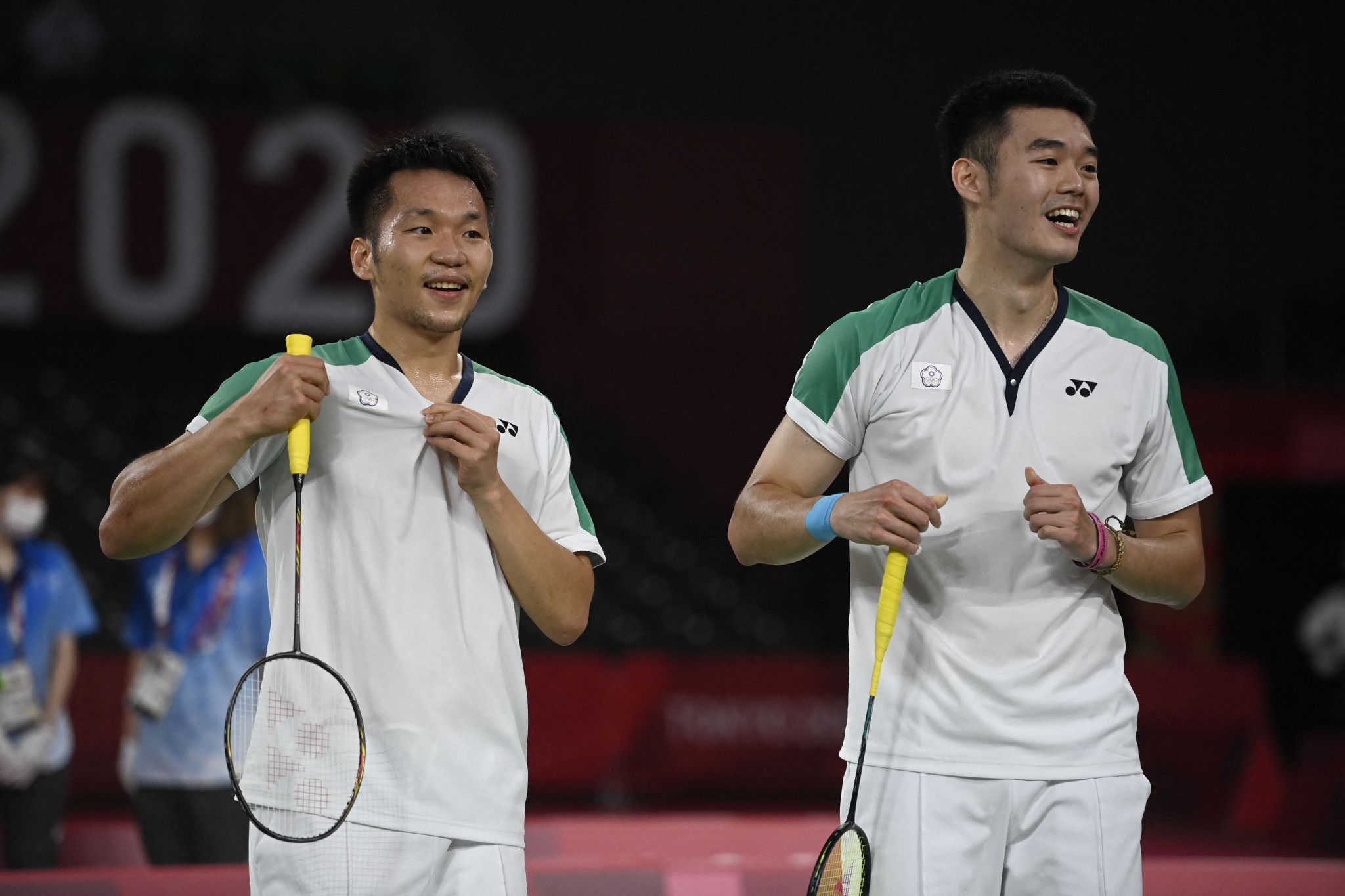 Lee and Wang earn first badminton gold for Chinese Taipei with